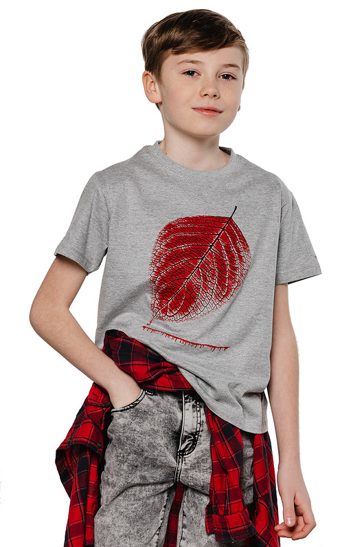 t-shirty dla chłopców T-shirt dziecięcy UNDERWORLD Liść