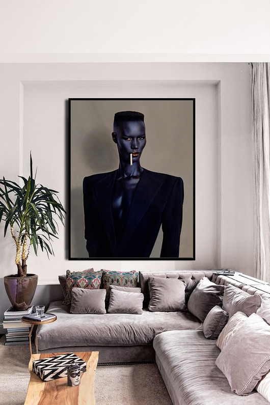Grace Jones - Obraz lub Plakat Lucci Design