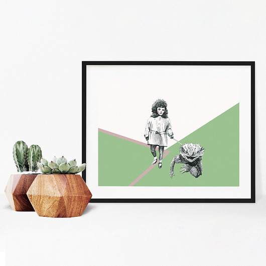 grafiki i ilustracje Spacer. Ilustracja tuszem.