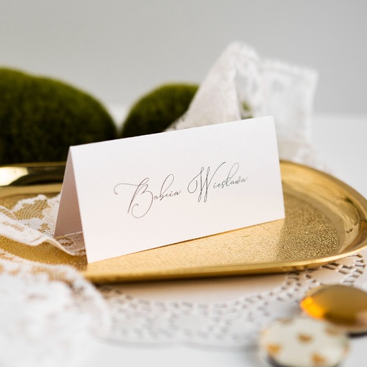 komunia - pozostałe Winietki na stół 10 sztuk