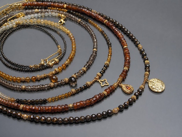 chokery Bronzyt /choker/ 26.10.25w naszyjnik - Szlachetna kolekcja