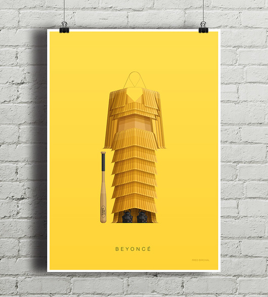 Beyonce - plakat minimalmill