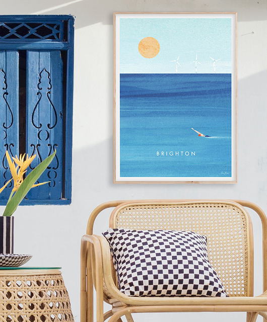 plakaty Plakat Plaża w Brighton - Anglia