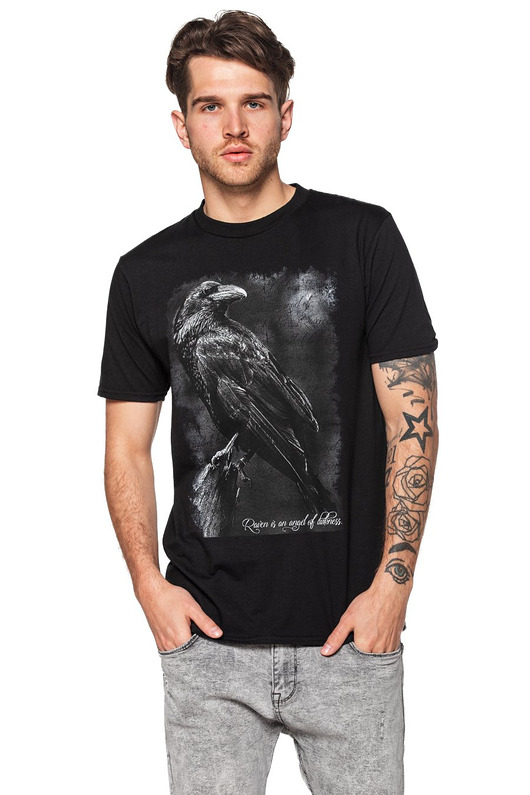 t-shirty męskie T-shirt męski UNDERWORLD Raven