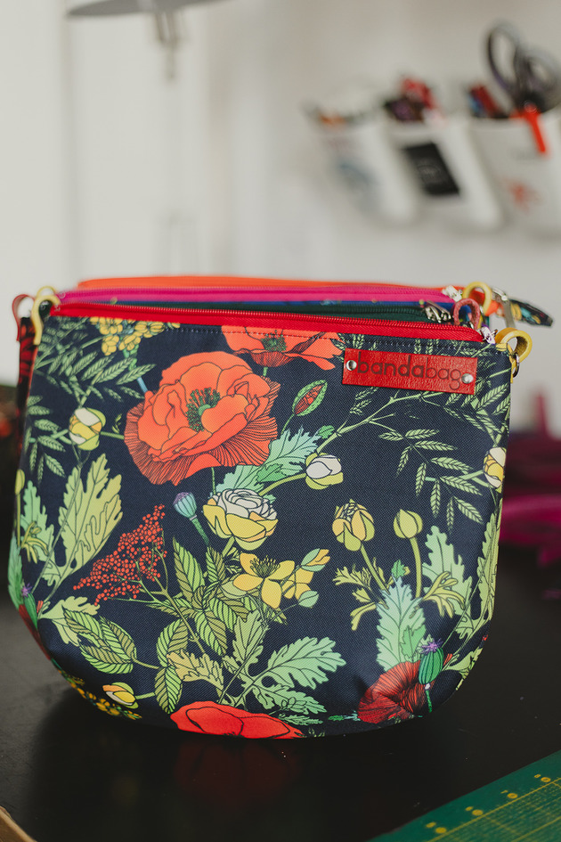 torby na ramię Makowa... kolorowa listonoszka