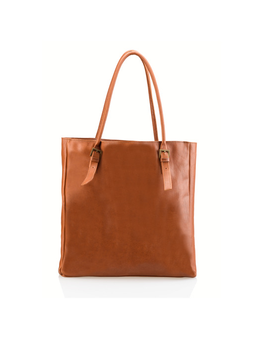torby XXL Brązowa torba shopper