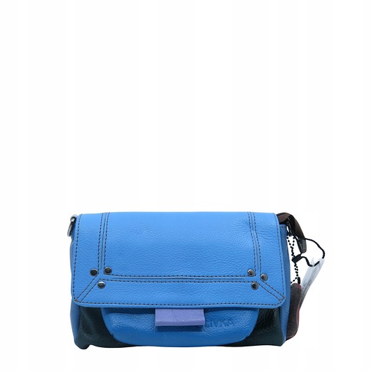 torby na ramię Torebka skórzana, miękka, na ramię długi pasek oryginalna zero waste OLIVKA