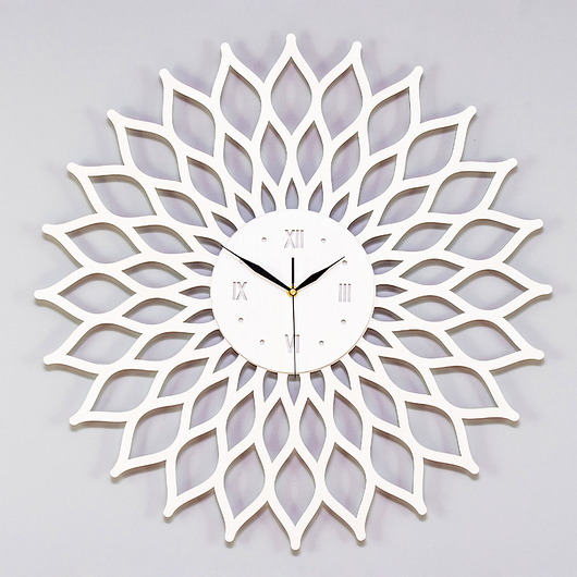 zegary DEKORACYJNY ZEGAR AŻUROWY, SUNBURST, GLAMOUR S ( 40 x 40 cm )