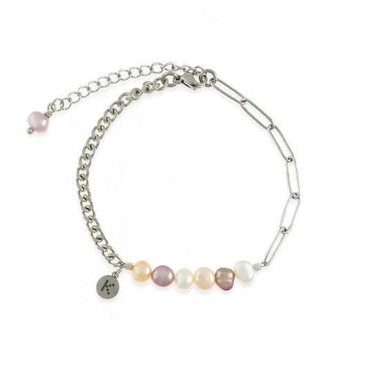 bransoletki z kamieni naturalnych Baby Bestseller! Bransoletka z trójkolorowymi Perłami