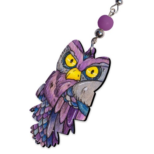 Sowa Purple Modny Design