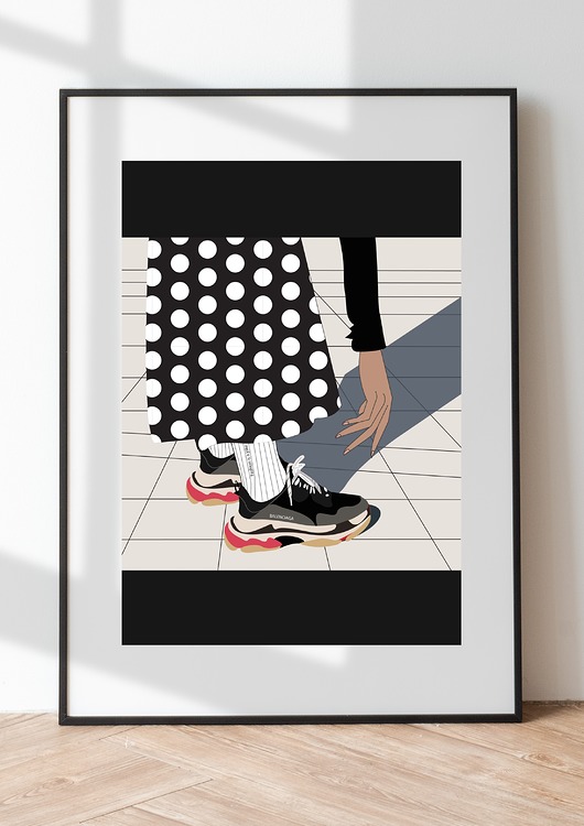 grafiki i ilustracje Fashion Illustration