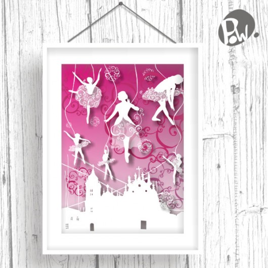 Maleńkie Tancerki... plakat A3 Parallel World
