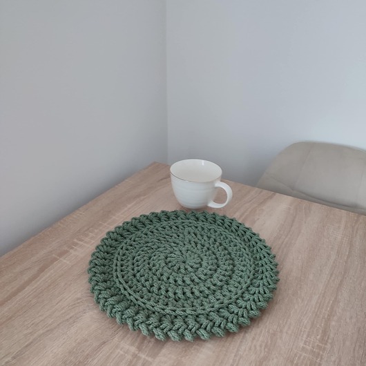podkładki do kuchni Podkładka ze sznurka bawełnianego 32cm
