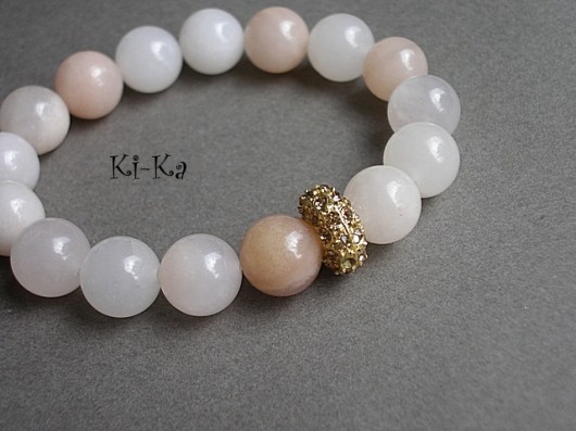 Silk and cream- bransoletka KiKa pracownia