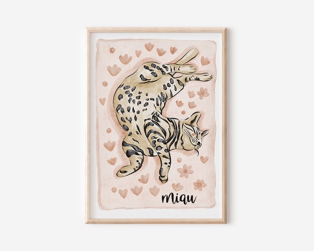 plakaty Plakat - Kotek