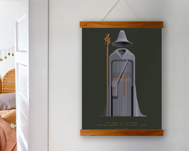 plakaty The Lord of the Rings - Gandalf - plakat A3