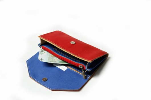 Portfel  Red/ Royal blue  03 Pansy