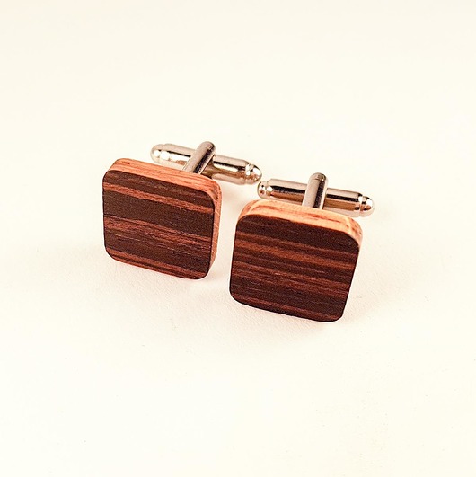Drewniane Spinki do Mankietów Mukana Woodwork