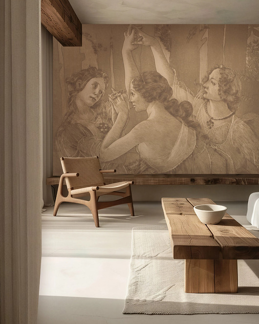 tapety i naklejki ścienne Trzy Gracje - Tapeta