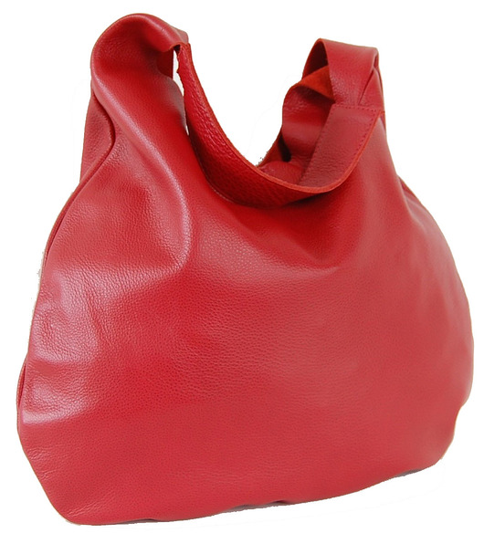 torby XXL Worek na ramię ze skóry naturalnej na ramię