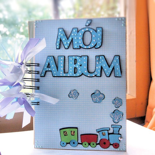 Mój album - album dla chłopca - wzór Z Papieru Tworzone