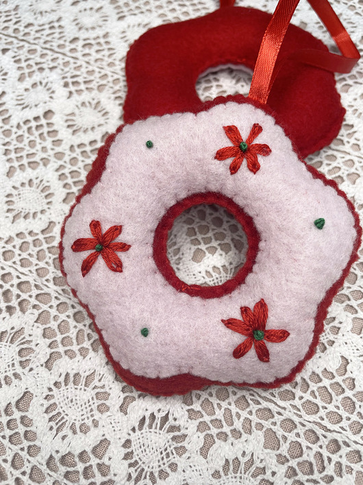 ozdoby choinkowe Zestaw świątecznych zawieszek #03