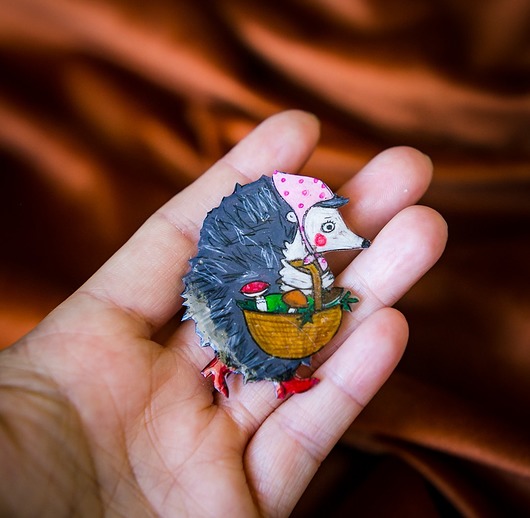 broszki Pani Jeżowa