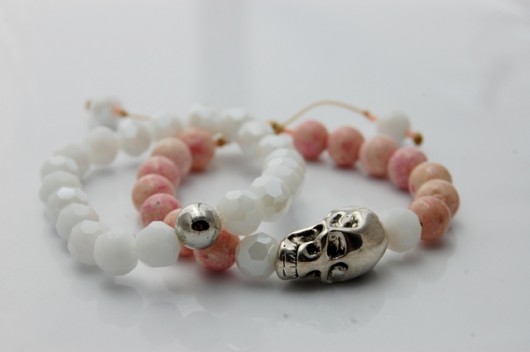 Komplet bransoletek  &quot;sweet skull&quot; JS Jewelery