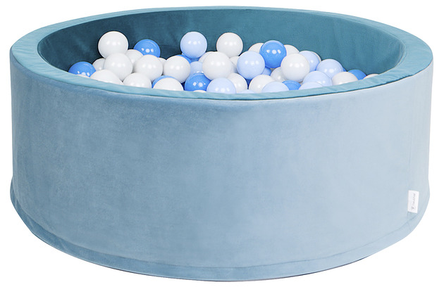 zabawki - inne Suchy basen z kulkami velvet Baby Blue+200piłeczek