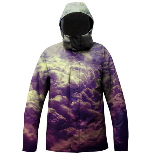 Snowboard Jacket Clouds Mr Gugu Miss Go