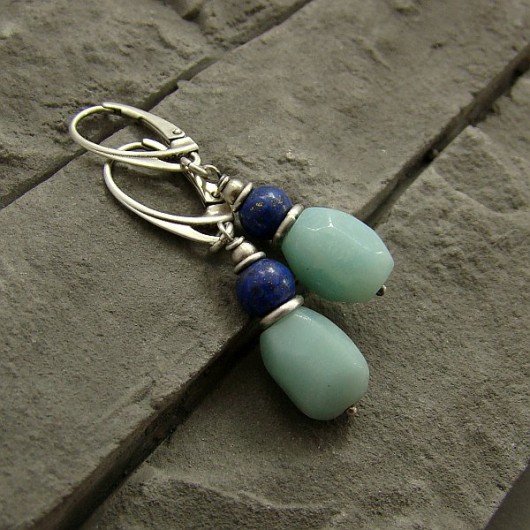 Amazonit i lapis lazuli RayOfArt