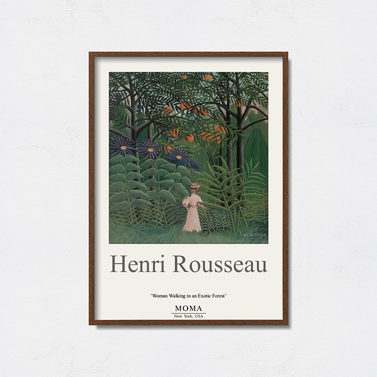 Henri Rousseau plakat do wystawy Pas De LArt