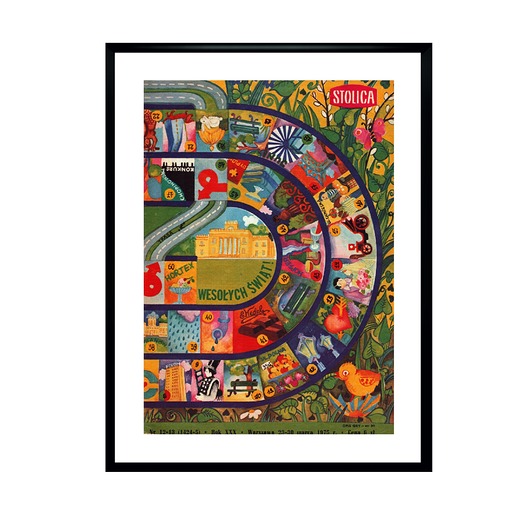 plakaty Plakat Czasopismo STOLICA , okładka z 1975 r w ramce