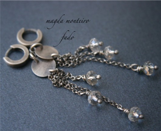 silver exclusive kolczyki fado