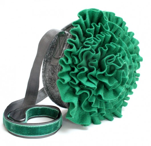 goffro bag zielona łąka alter trendy mody
