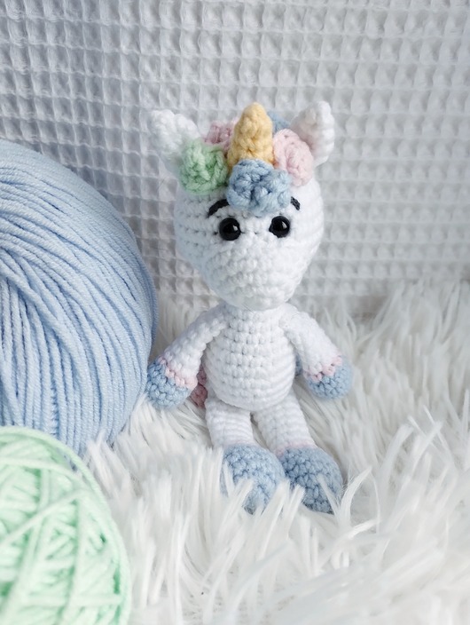 misie i maskotki Mini jednorożec, unicorn