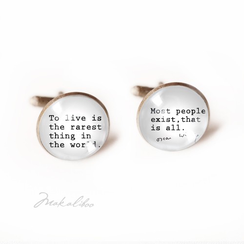 To Live O. Wilde - spinki  Makaliboo