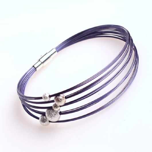 bransoletki - inne Denim  Galaxy Light
