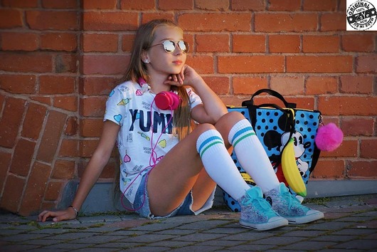 Skarpetki Sportowe / Podkolanówki ZAYE paski MAD Socks