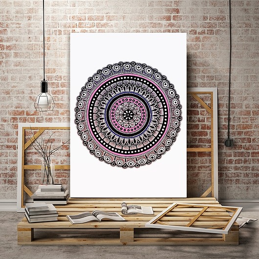 Mandala 50x70cm Malgorzata Domanska