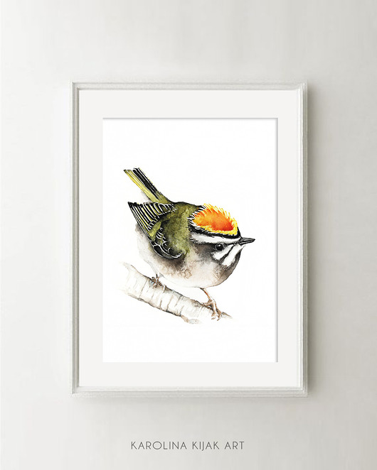 Zniczek- 20x30cm plakat autorski Karolina Kijak