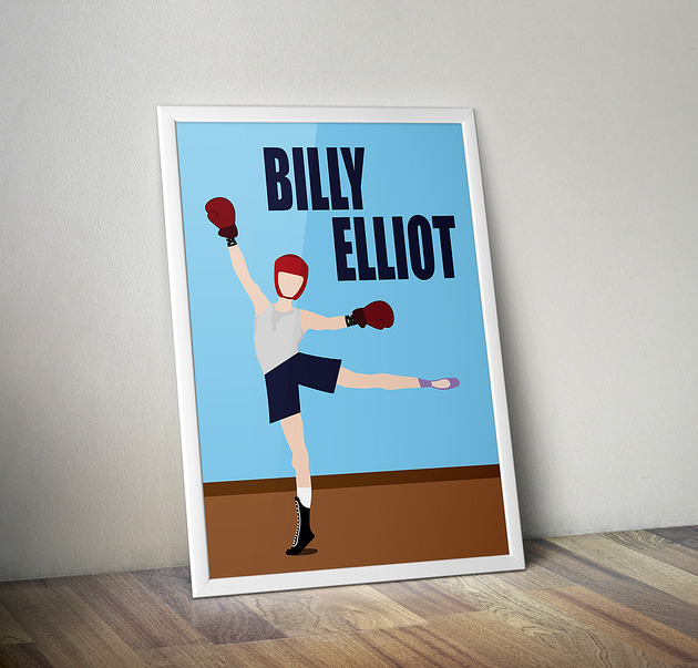 grafiki i ilustracje Plakat Billy Elliot