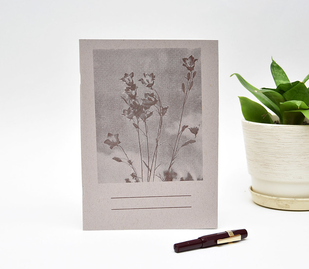 notatniki i albumy Notes Czułość duży - Dzwonki leśne