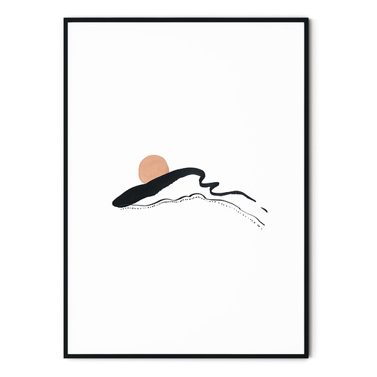 Plakat skandynawski Calm no. 18 myscandi