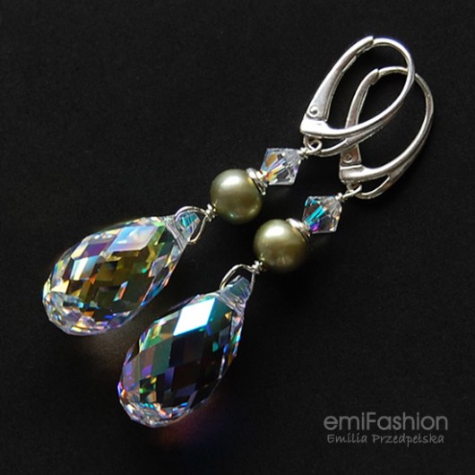 Promocja - Briolety Crystal AB w perłach MAREMI Jewelry