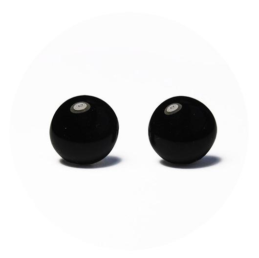 Mini czarne 7mm PANNA PIERNICZEK
