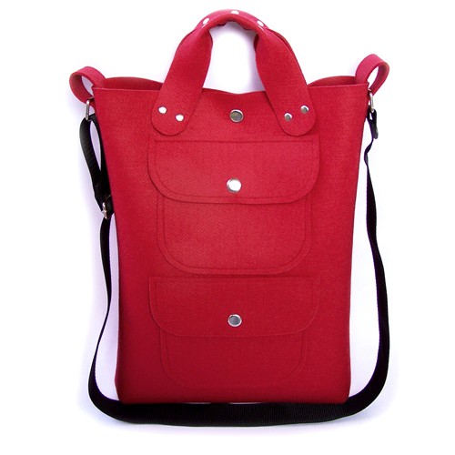 BiGGest BaG - czerwona Beltrani