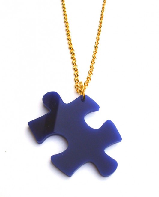 PuzzLove DeLuxe / wisior / granat Monika Roth