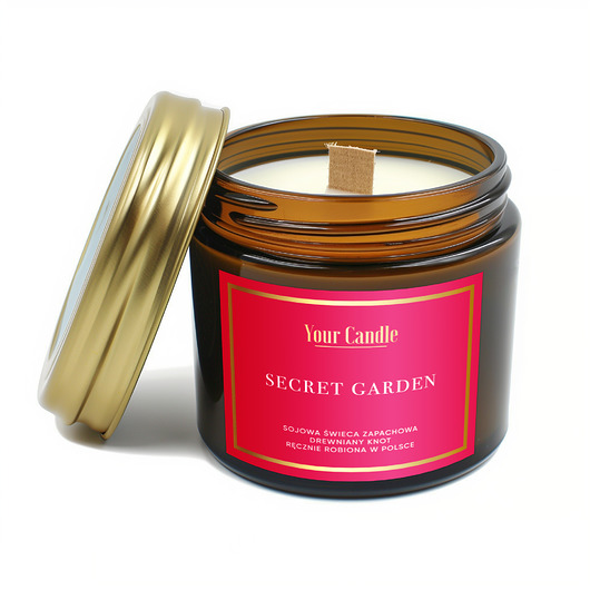 świece zapachowe Świeca zapachowa sojowa Secret Garden 120ml- Your Candle