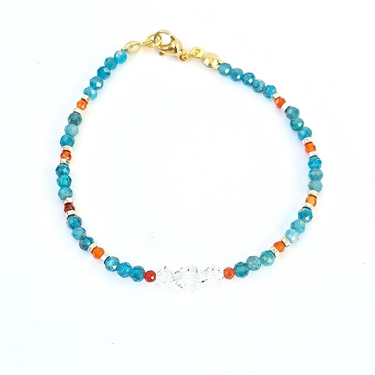 bransoletki z kamieni naturalnych Bransoletka Złoty Przepływ